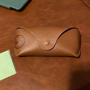 Ray-Ban Brown Leather Case